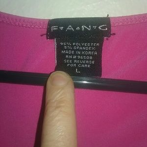 Pink shirt